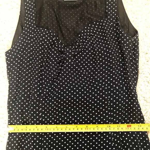 Steilmann Studio Black Polka Dot Dress - Picture 8 of 9